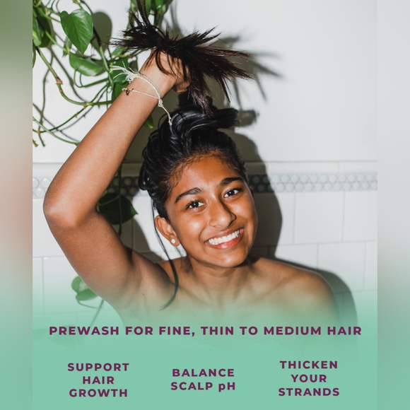 Sephora Shaz & Kiks Scalp + Hair Prewash Mask Fine Thin Dry Hair Treatment - Picture 4 of 6